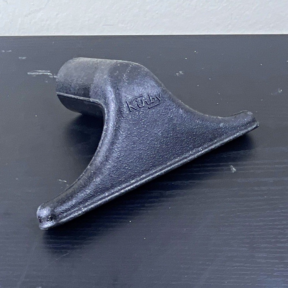 Kirby Vacuum Nozzle Attachment Tool 6" Wide Black Plastic Upholstery Replacement